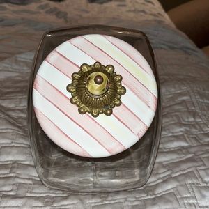 Mackenzie-Childs cookie jar retired pattern